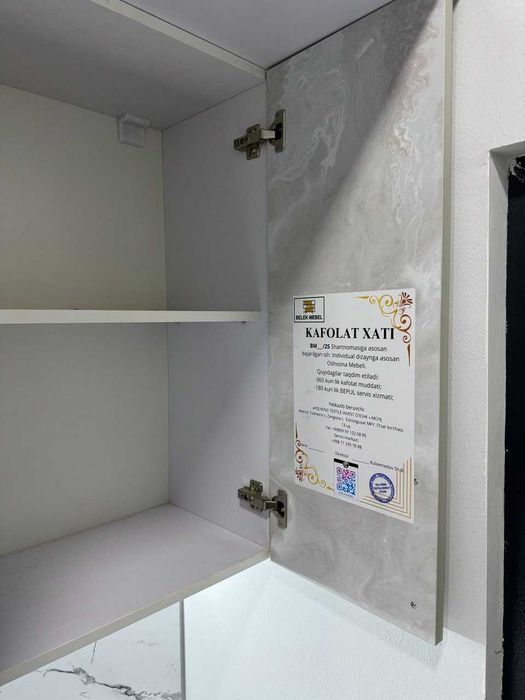 OSHXONA MEBELI. HI TECH, Bo'yalgan, Akril Premium, LMDF va LDSP dan.