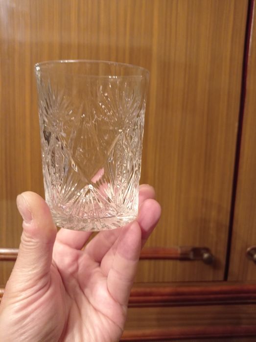 Фужеры.Богемское стекло.Хрустальные фужеры,рюмки,стаканы.