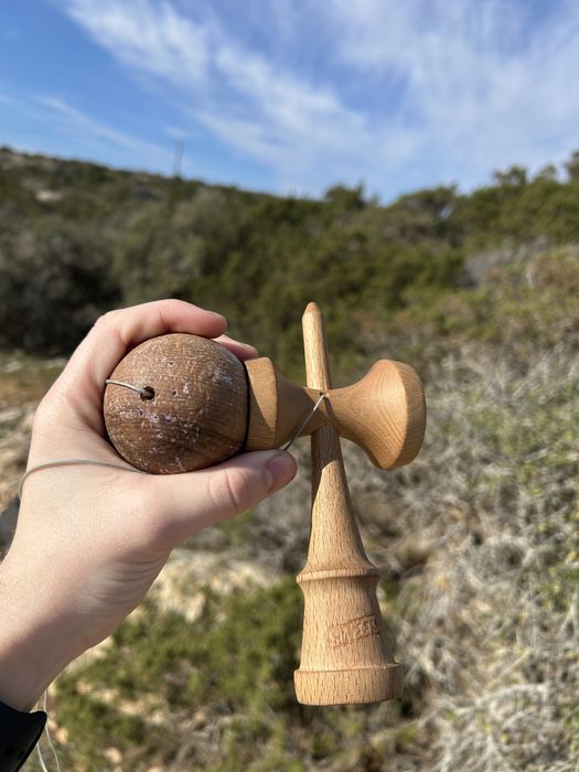 build kendama (ken sweets + tama homemade)