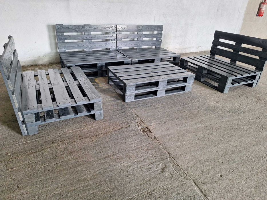 Vand la comanda coltar modular, bancute, mese pt terasa, gradina