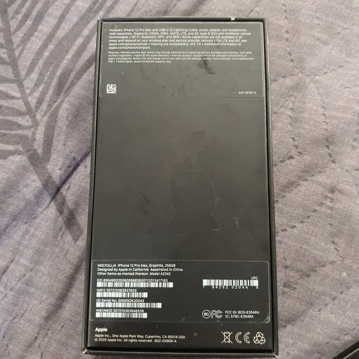 Айфон 12 про макс 256гб акб 88