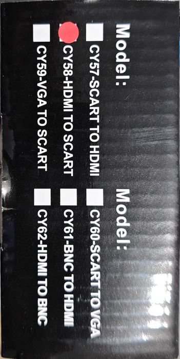 Конвертор HDMI to SCART