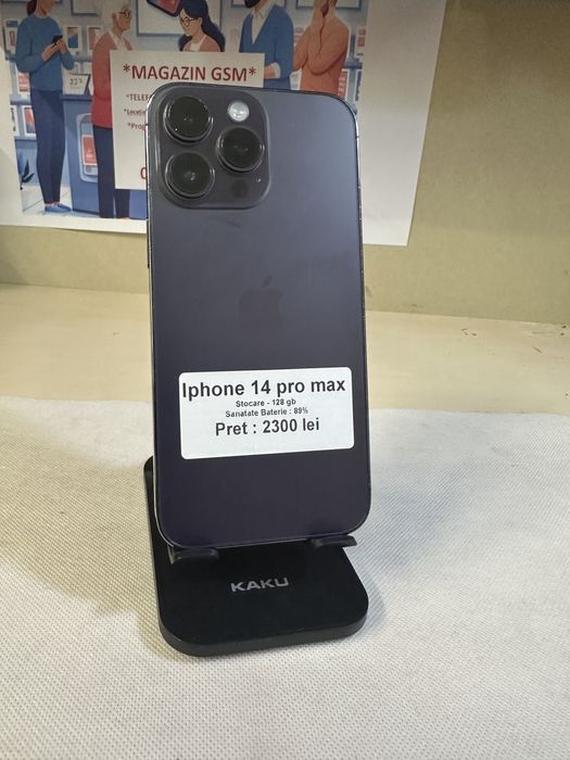 Iphone 14 pro max / 128gb / Garantie