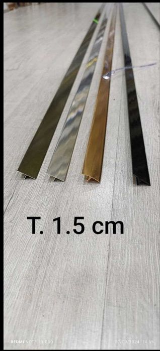 Алюминиевая торцевая кромка для скрытых дверей