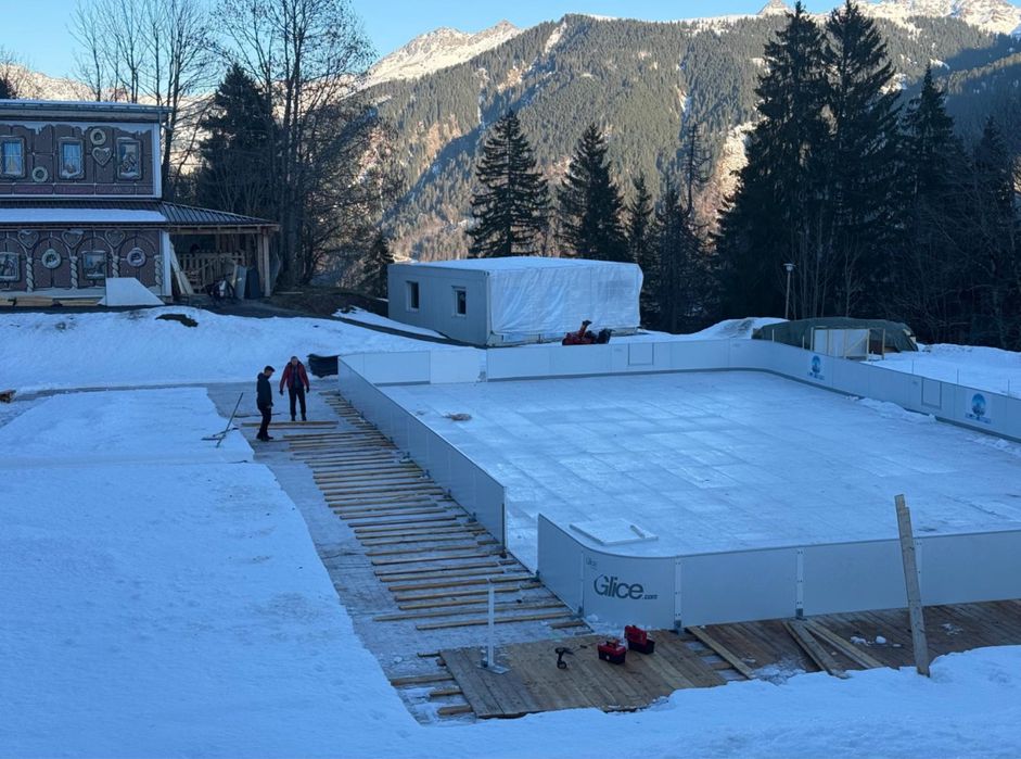 Синтетична ледена пързалка Glice 200m2