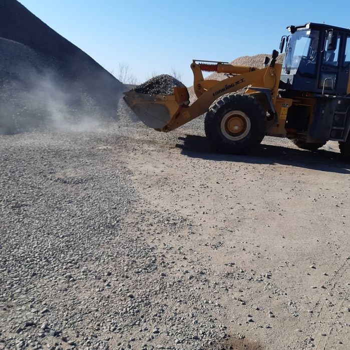 Доставка щебеня,песка,шлака