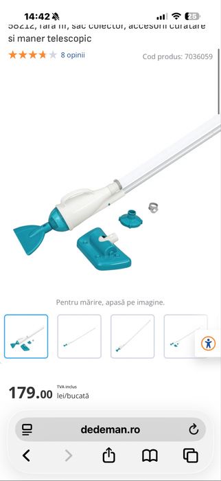 Aspirator piscina