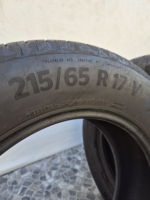 4бр 215 65 17 Continental летни 24г
