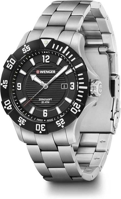 Швейцарские часы WENGER Seaforce Analog Quartz! Новые в коробке!
