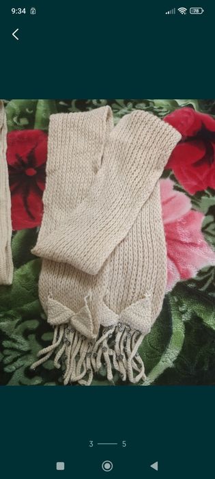 Шарфы зимние женские