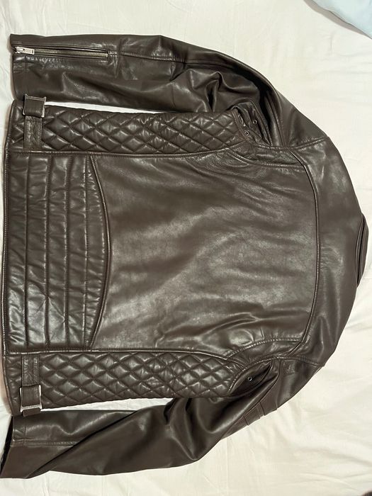 Чисто ново, кожено яке NORTON, естествена кожа, внос от Англия