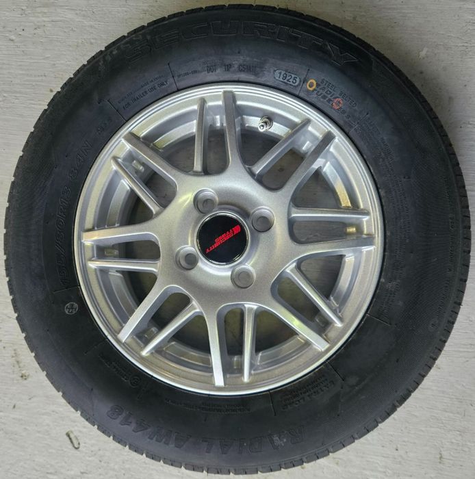 Roata 155/80R13 79N Anvelopa Security Janta aliaj 4Jx13 4/57/100 ET30