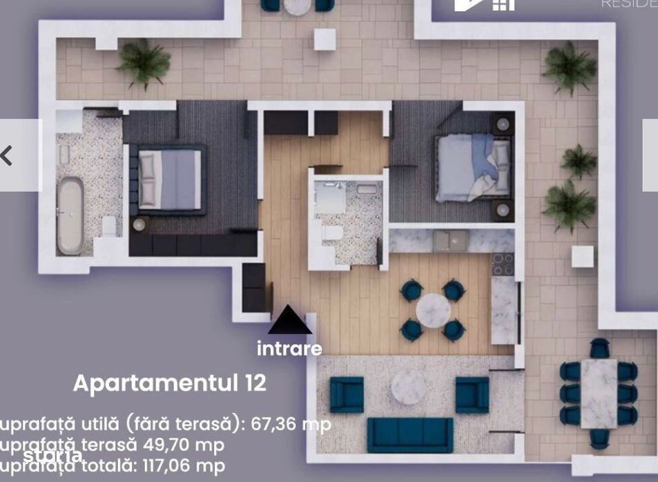 Apartamente si spatii comerciale, de vanzare, in zona Dambovita — fotografia 3