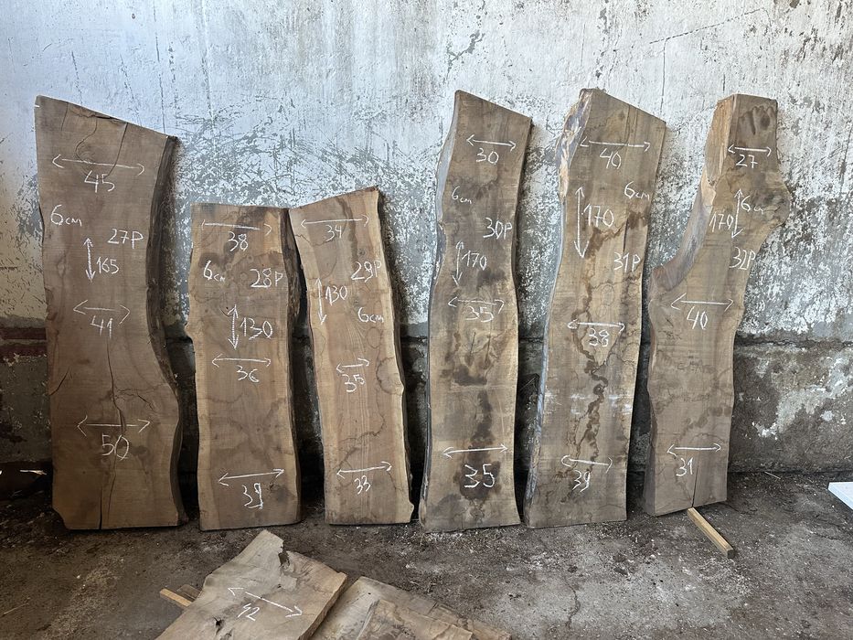 Орех янове Дъб орехови талпи сух дървен материал