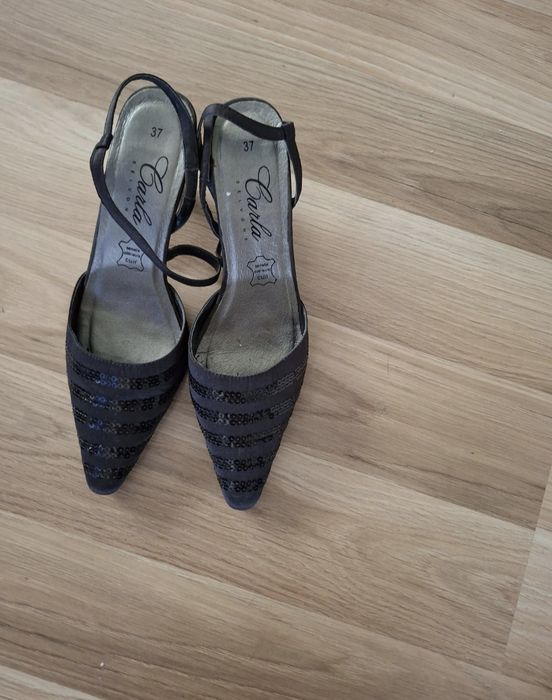 Pantofi negri 37 - CARLA BELVONE