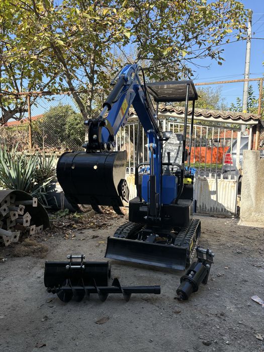 Мини багер 1тон ,,ЧИСТО НОВ" директно от продавача