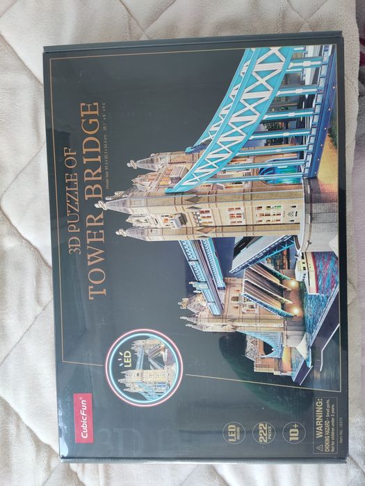 3D  Пъзел of Tower Bridge