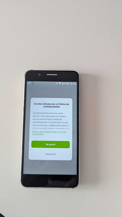 Telefon ZTE , 32GB 4GB RAM , baterie Li-Ion 5000 mAh