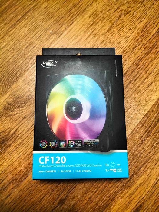 Ventilator carcasa Deepcool CF120 RGB