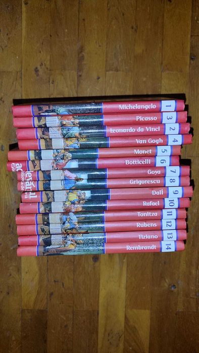 Pictori de geniu colectia intreaga 14 carti