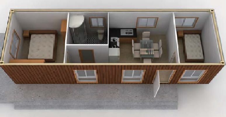 Жилые дома/офиса из контейнеров