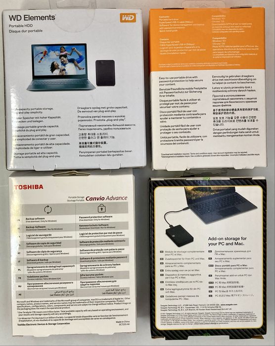 HDD Extern 4 TB sigilat