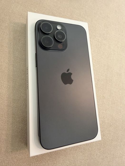Iphone 15 PRO MAX 256 negru impecabil 10/10
