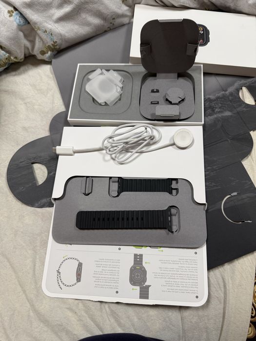 Apple Watch Ultra 2 Black Ocean Band 100% ёмкость