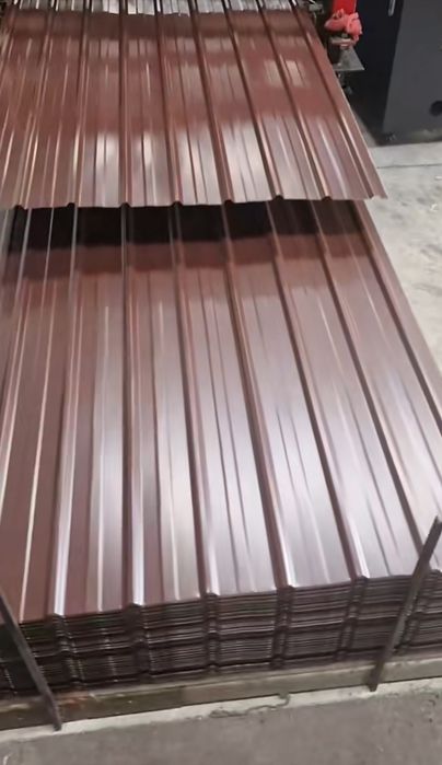 Tablă cutata colorată și zincată