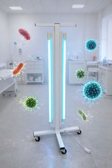 Бактерицидное лампа кварц медицинской 60см 90см 120см, штатив