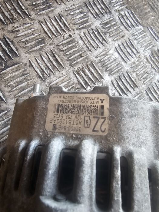 Alternator, Opel Agila (B) (H08) [Fabr 2008-2014] 1.2 B