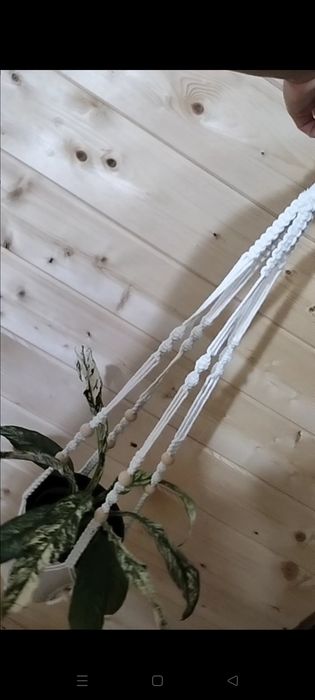 Подвесные сетки для горшков /макраме