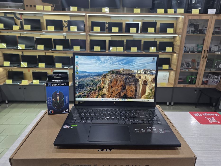 Игровой Acer Nitro (Ryzen 5 7535HS, RTX 2050 4 gb)