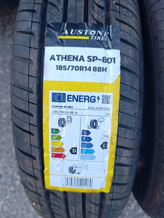 2 чисто нови летни гуми 185/70/14 Austone