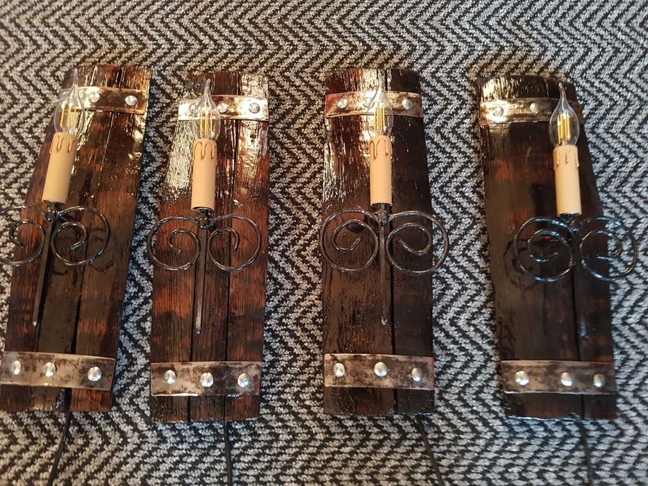 Lămpi rustice handmade