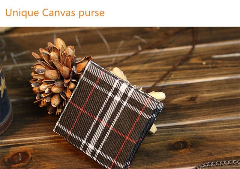 Portofel pânză business canvas birou subțire elegant 23l041
