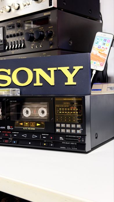 Sony TC-V710WR – Stereo Double Cassette Deck Auto Reverse | Dolby B/C | High Speed Dubbing | AMS | Made in Japan