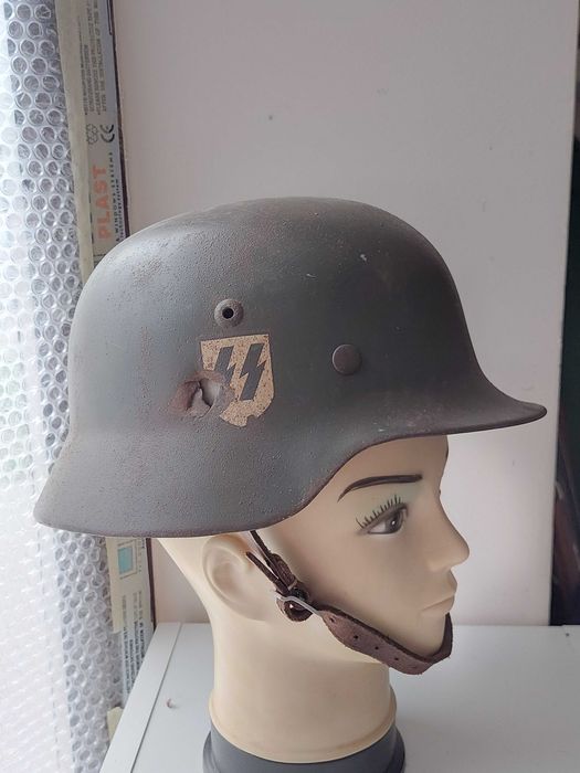 WW2 - Casca de luptă germană a trupelor SS