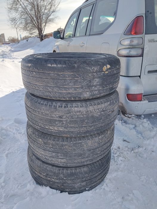 Продам летние шины Bridgestone ecopia 850, размер 265/65/17,112H, б/у