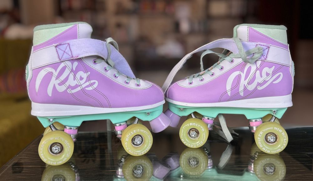 Patine cu rotile Rio Roller Milkshake purple/green