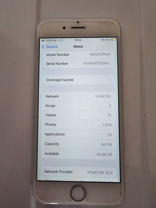 iPhone 6S 64GB Silver