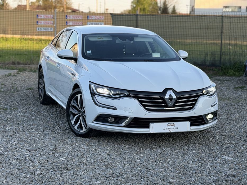 Renault Talisman 2018 1.6 dCi 130 cp / 181.000 km / alb perlat / head-up display / blind spot / cameră / masaj / RATE / GARANTIE