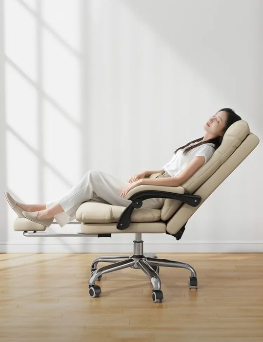 (Sf-69) Эргономичное офисное кресло с подставкой для ног