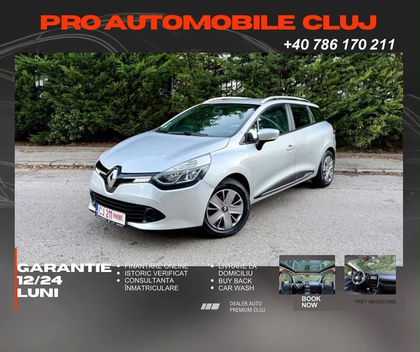 Renault Clio #Garantie#Rate fara Avans#NumereRosii#PretNegociabil#TransportGratuit#
