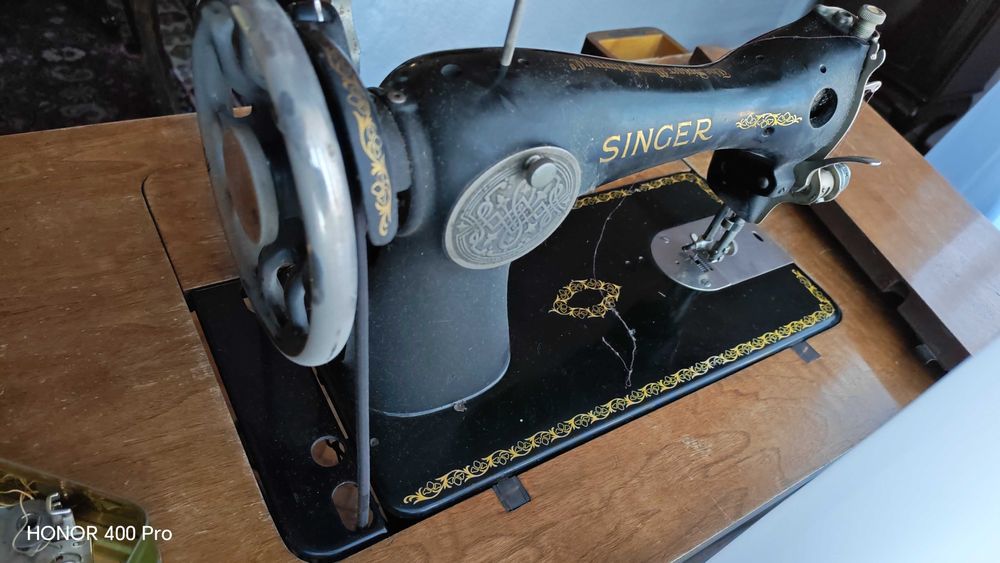 Masina de cusut Singer 15K - 1937 - Functionala