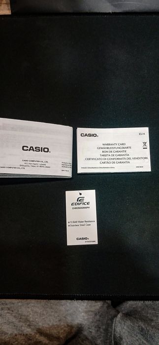 Продавам Casio Edifice EFV 620D