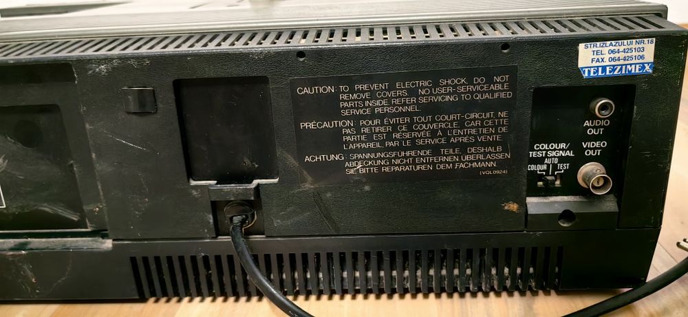 Video Cassette Recorder VHS Panasonic VCR vhs