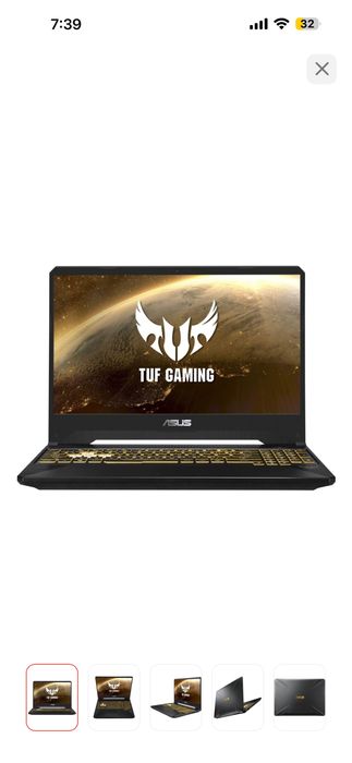 Продам ноутбук asus tuf gaming