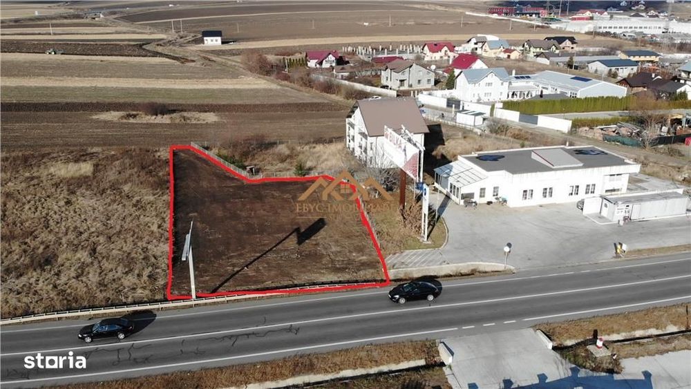 Teren cu deschidere la Dn 17