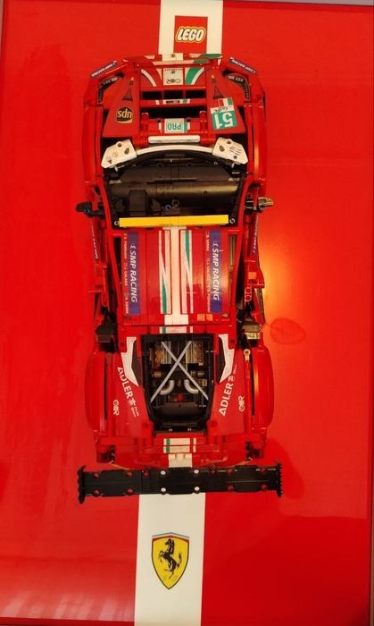 LEGO dan yasalgan (qol ishi) FERARI, BUGATTI, PORSCHE